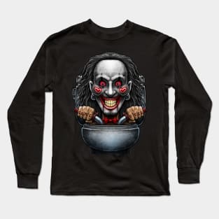 Horror toilet Monster #11 Long Sleeve T-Shirt